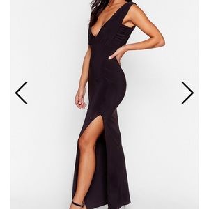 NWT Midi Dress w/ Slit